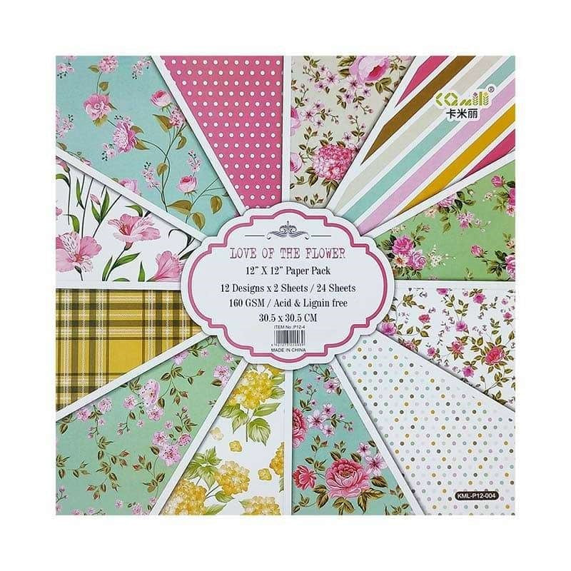 12x12 Paper, 24 Sheets