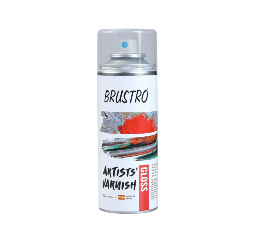 BRUSTRO Artist's Varnish Spray Can