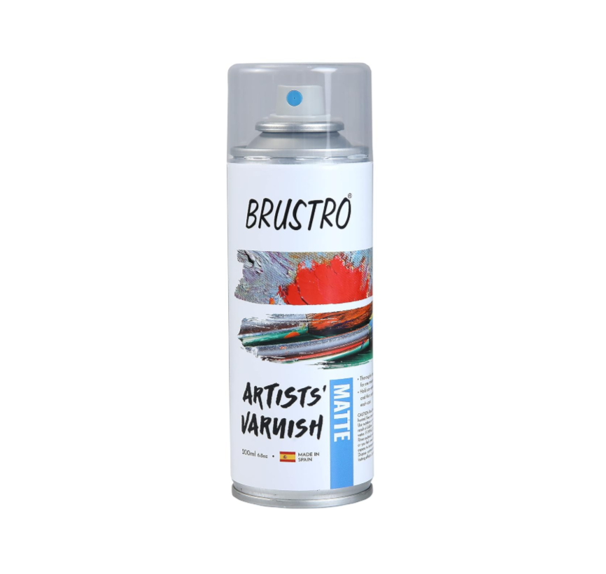 BRUSTRO Artist's Varnish Spray Can