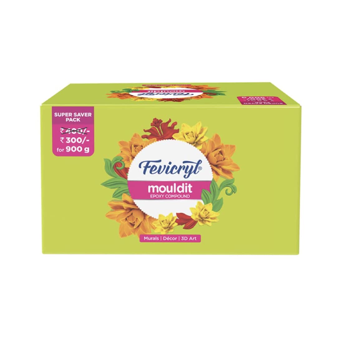 Fevicryl Mouldit, Clay Set for Modelling and Sculpting