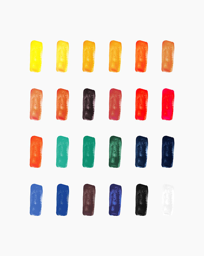 Camel Artist Water Colour Tubes Set 9 ml