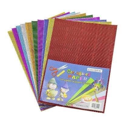 A4 Corrugated Metallic Sheets