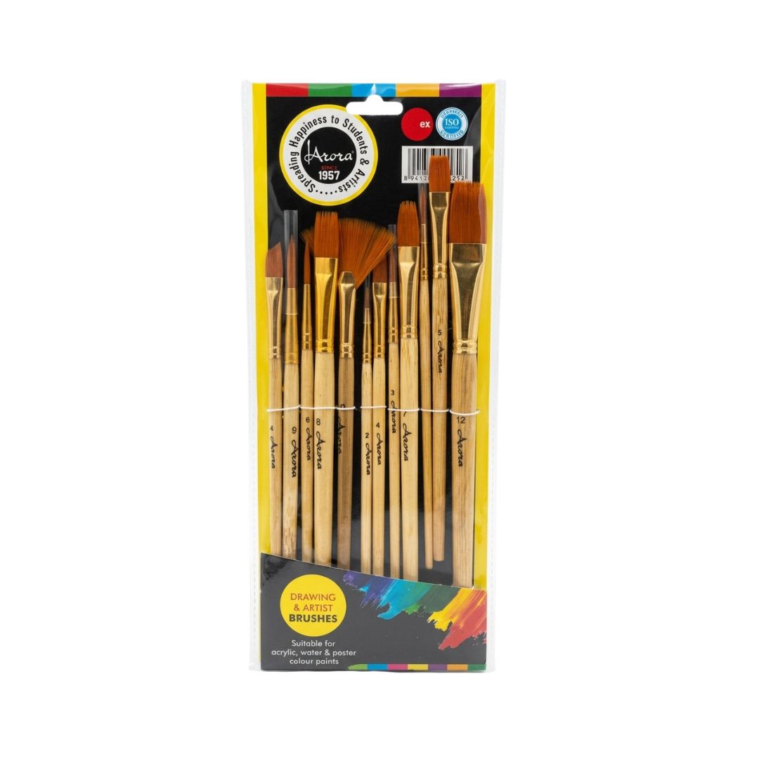 Arora Mix Brushes Set of 12