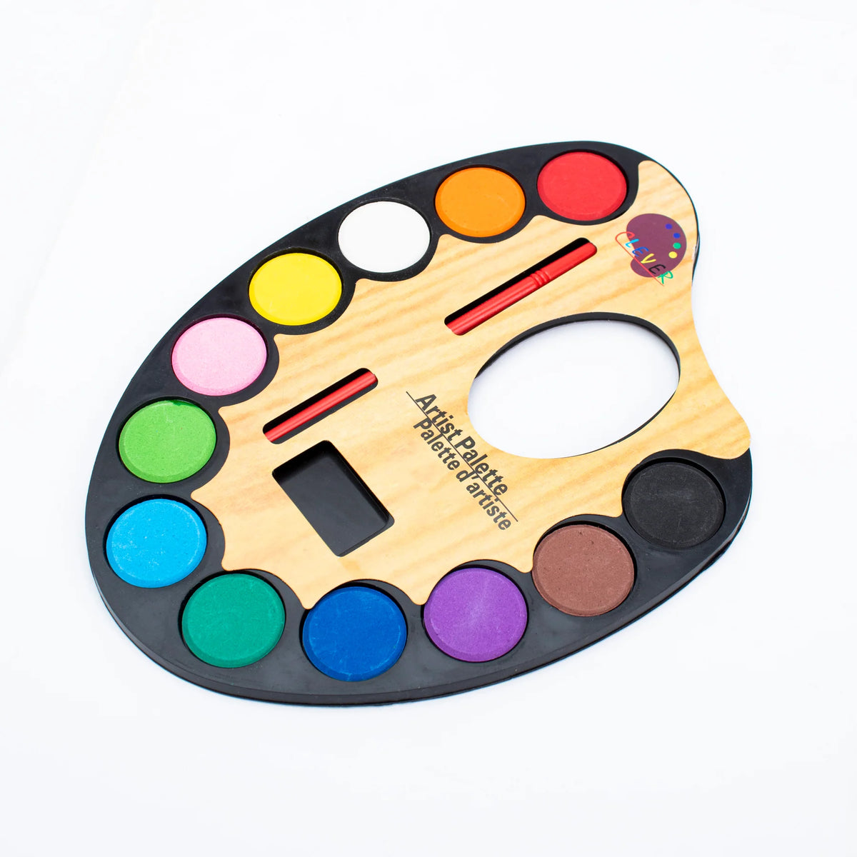 Artist Palette 12-Color Water Cake Color Set