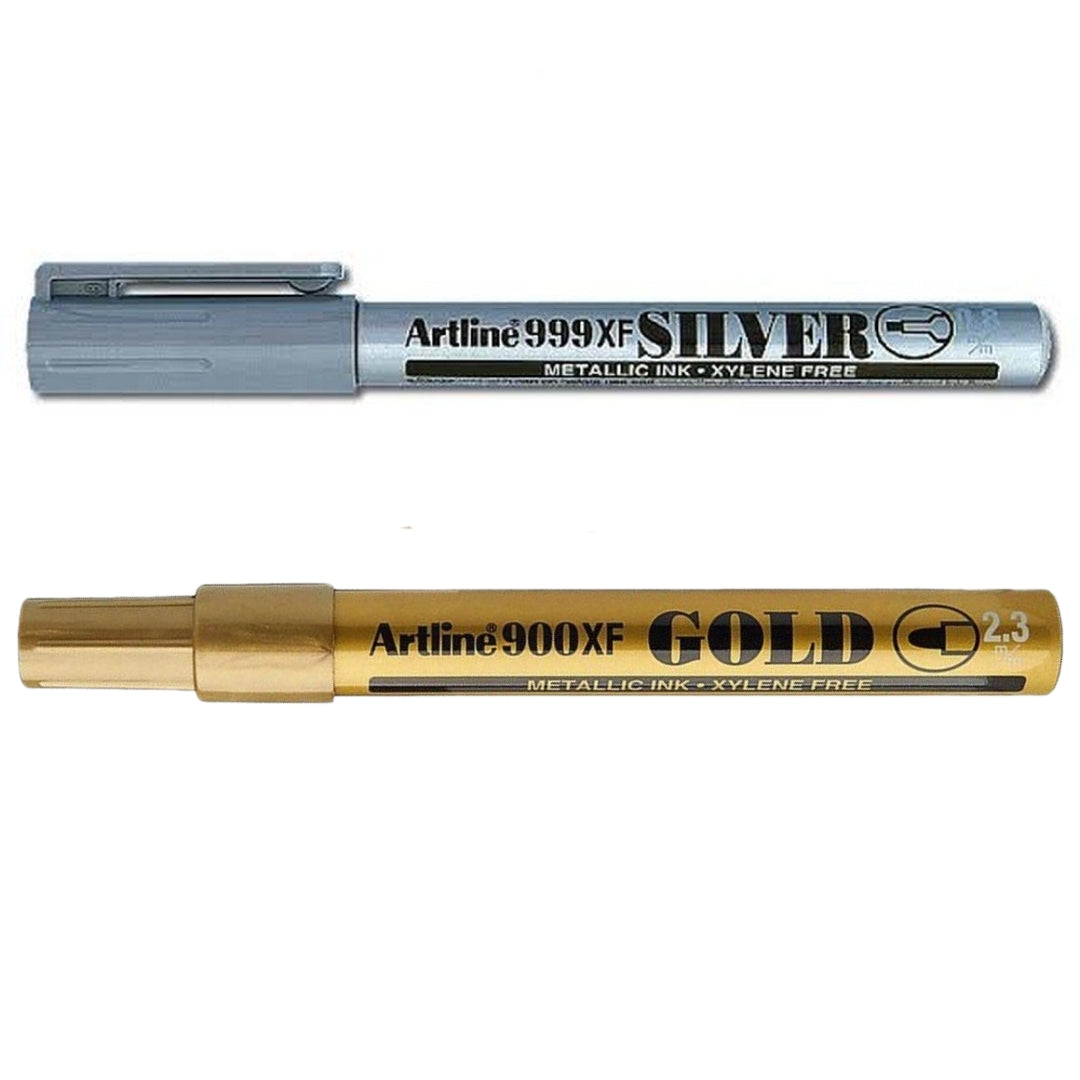 Artline Ek-999Xf Metallic Ink Markers