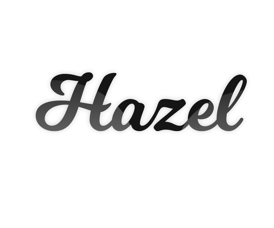 Acrylic Name Cutout