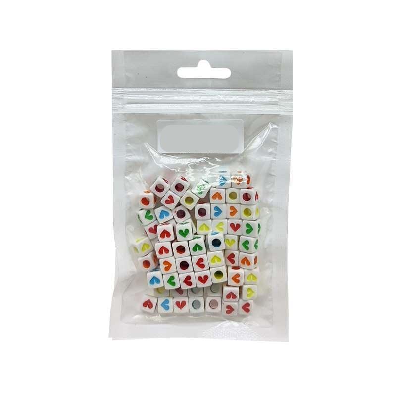 Bracelet Beads Heart 20g