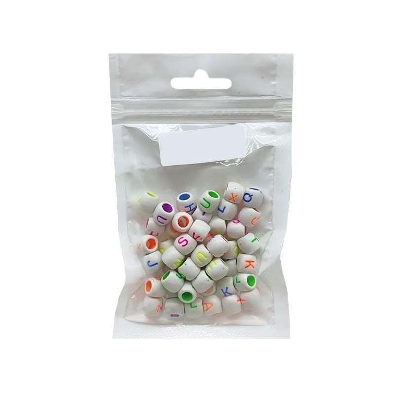 Bracelet Beads Alphabets 20g