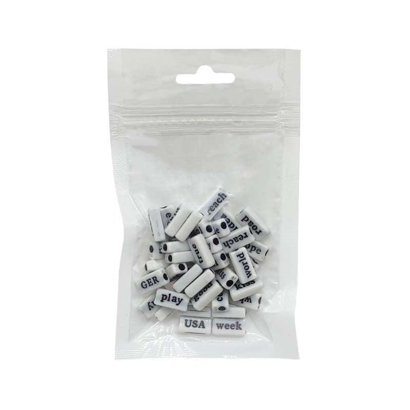 Bracelet Beads Words 20g