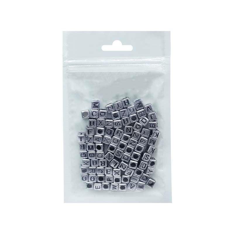 Bracelet Beads Alphabets 20g