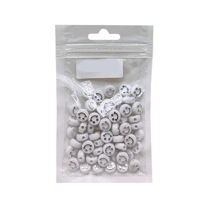 Bracelet Beads Smiley (4) 20g