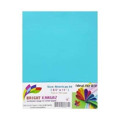 Bright Color Neon Paper, 100 Sheets