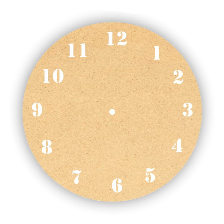 MDF Clock Base