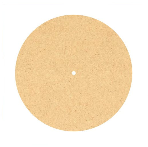 Plain CIrcle MDF Clock Base