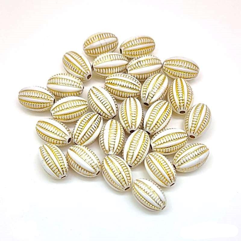 Bracelet Beads Oval 500g