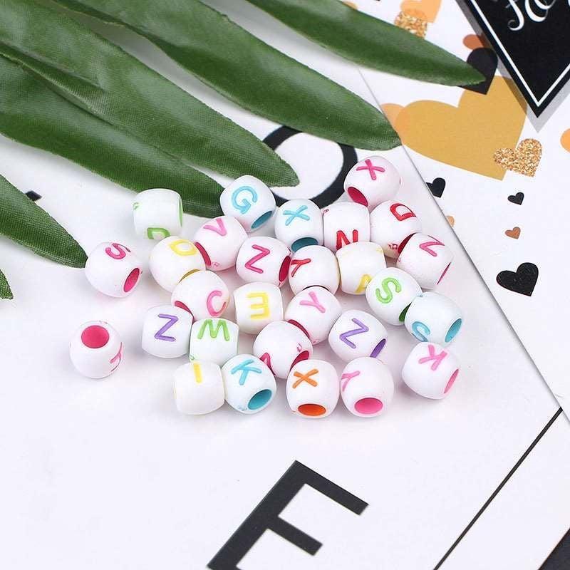 Bracelet Beads Alphabets 500g