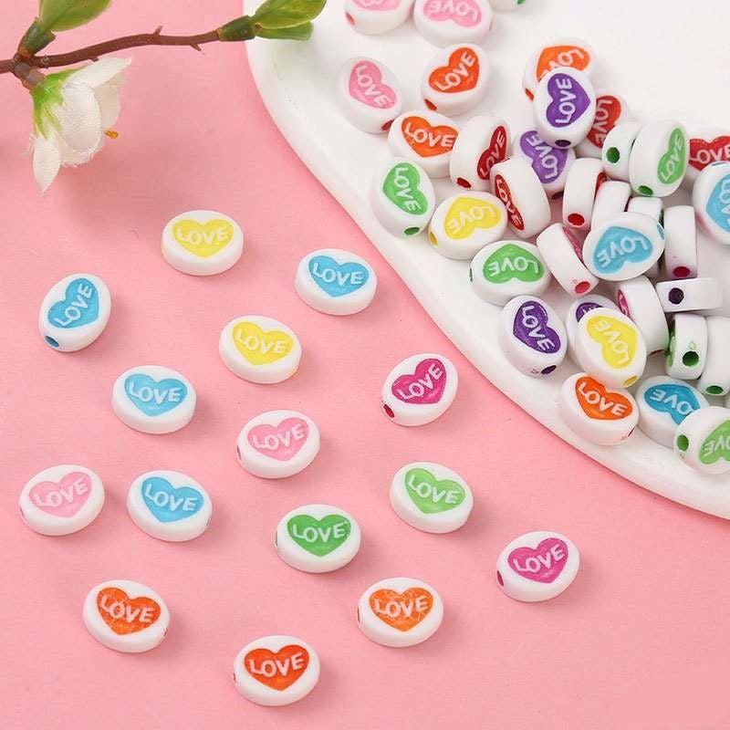 Craft Beads LOVE 500g