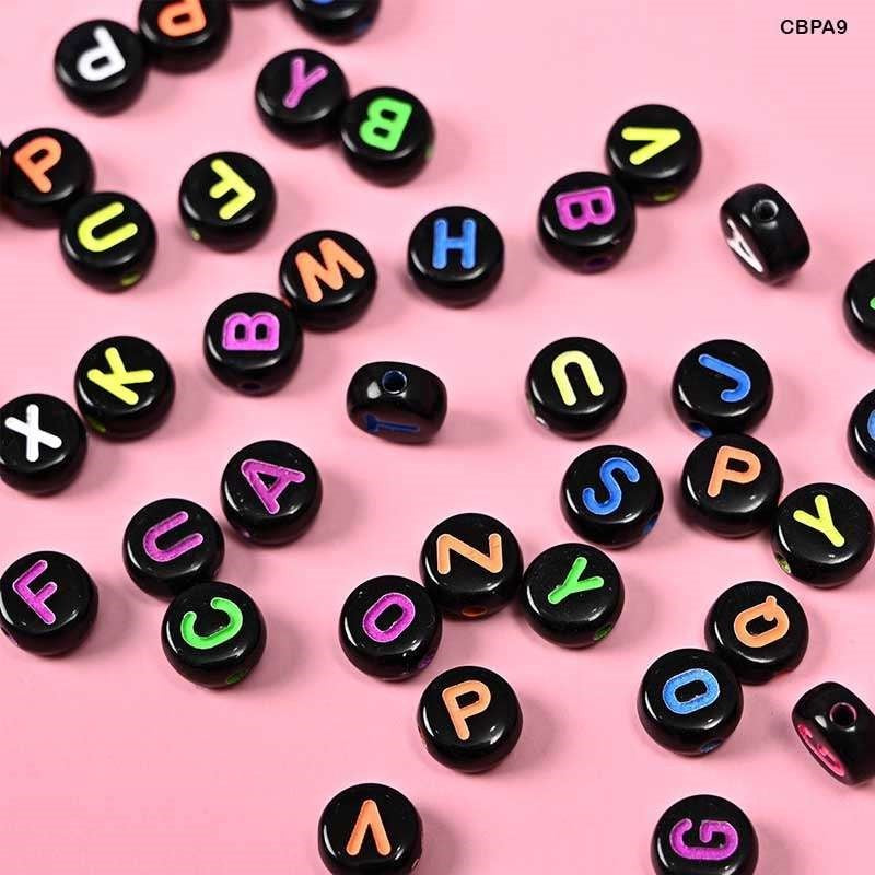 Craft Beads Alphabets 500g