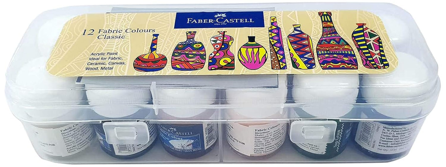 Faber Castell Classic Fabric Colour Set
