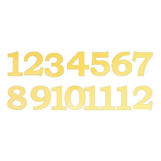 Acrylic Numbers For Clock