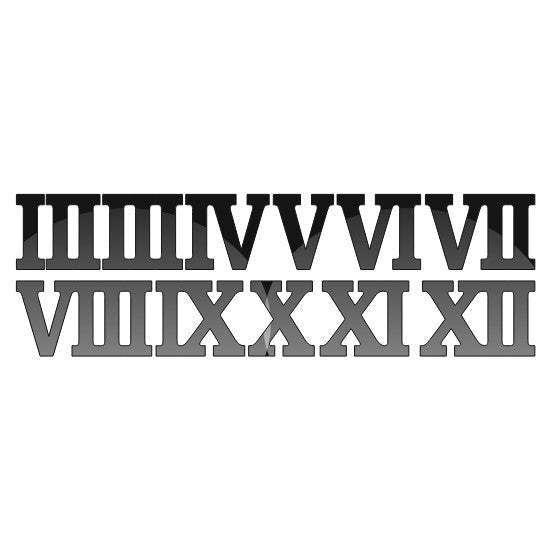 Acrylic Roman Numbers For Clock