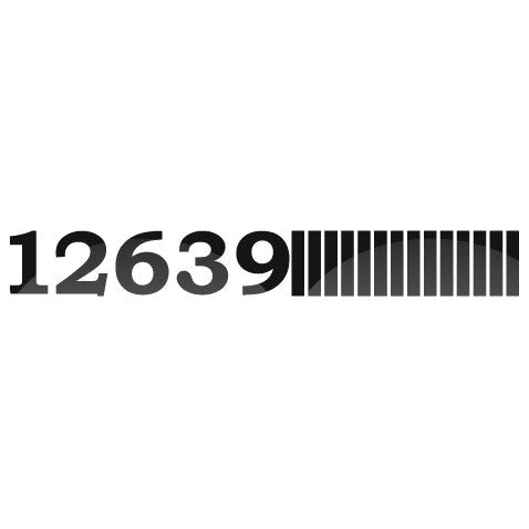 Acrylic Numbers With Bars For Clock