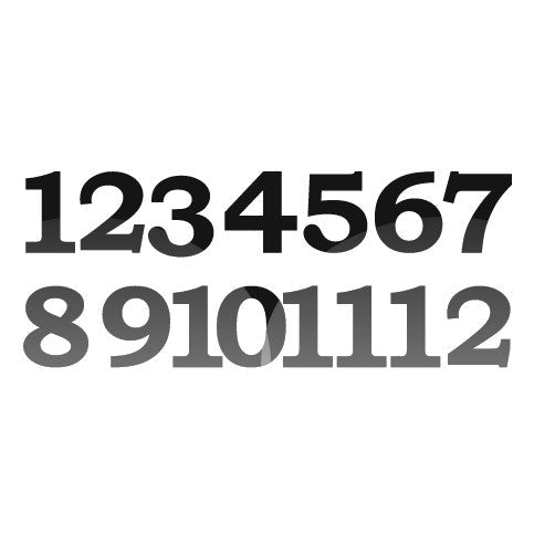 Acrylic Numbers For Clock