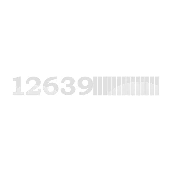 Acrylic Numbers With Bars For Clock