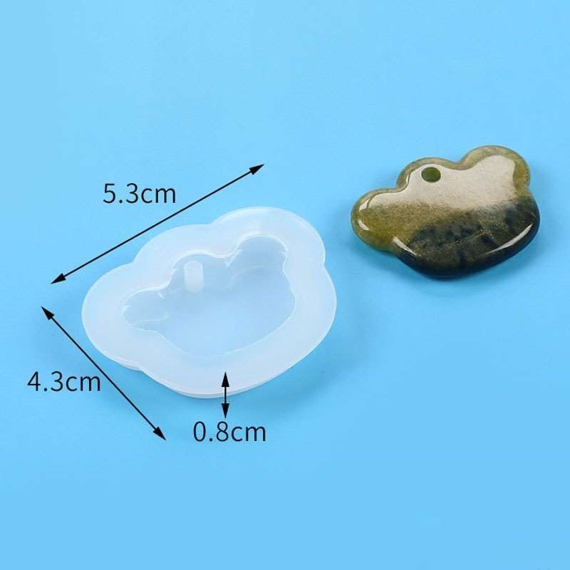 Teddy Pendant & Earring Silicon Mould
