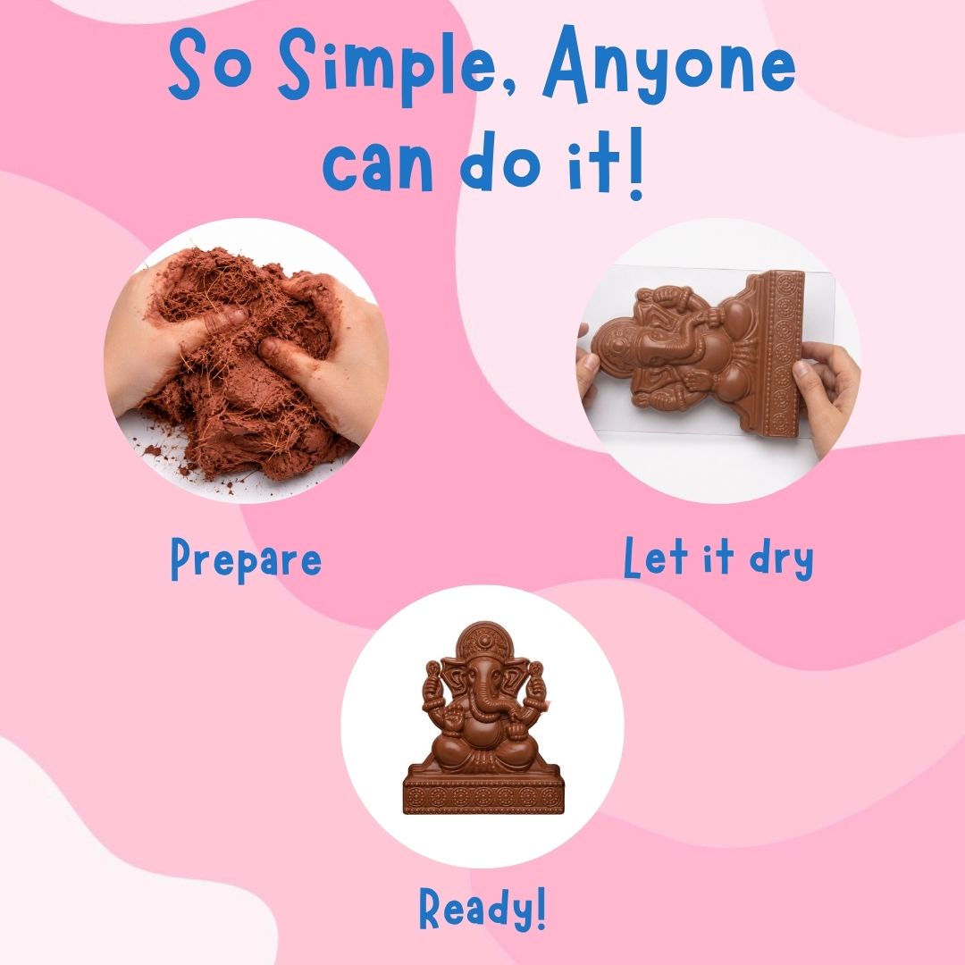 DIY Eco Friendly Ganesha Kit