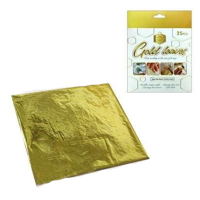 Foil Leaf Sheets 14x14cm