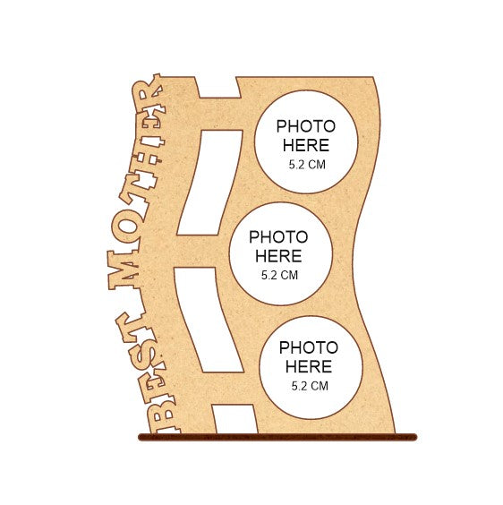 MDF DIY Photo Frame