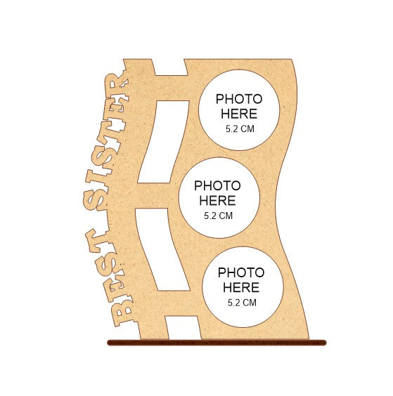 MDF DIY Photo Frame