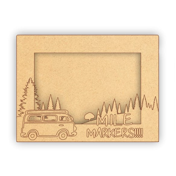 DIY MDF Photo Frame - Camper