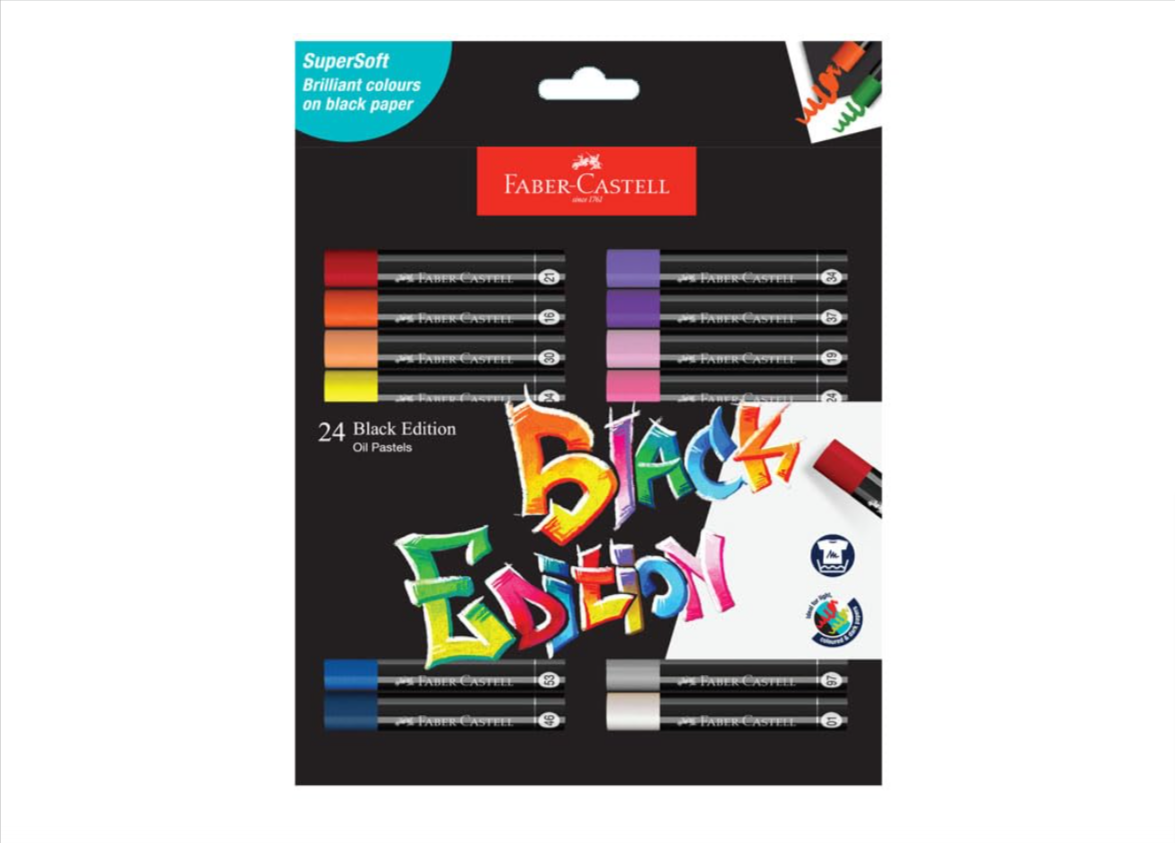 Faber Castell Oil Pastels Black Edition