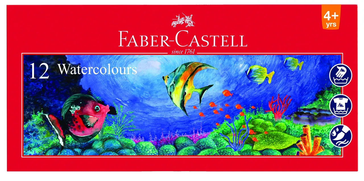 Faber Castell Student Water Colour Tubes Set 5 ml