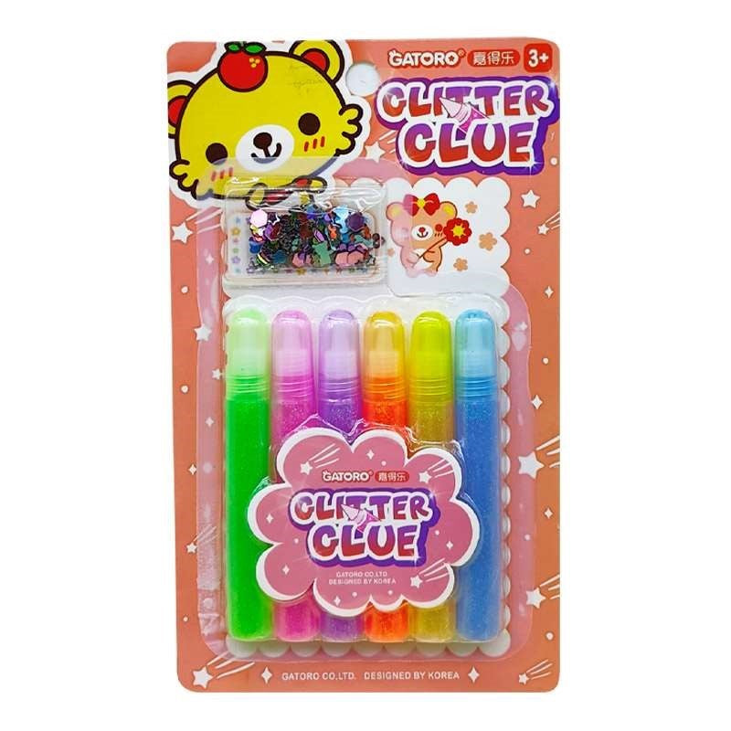 Glitter Glue Neon Colors