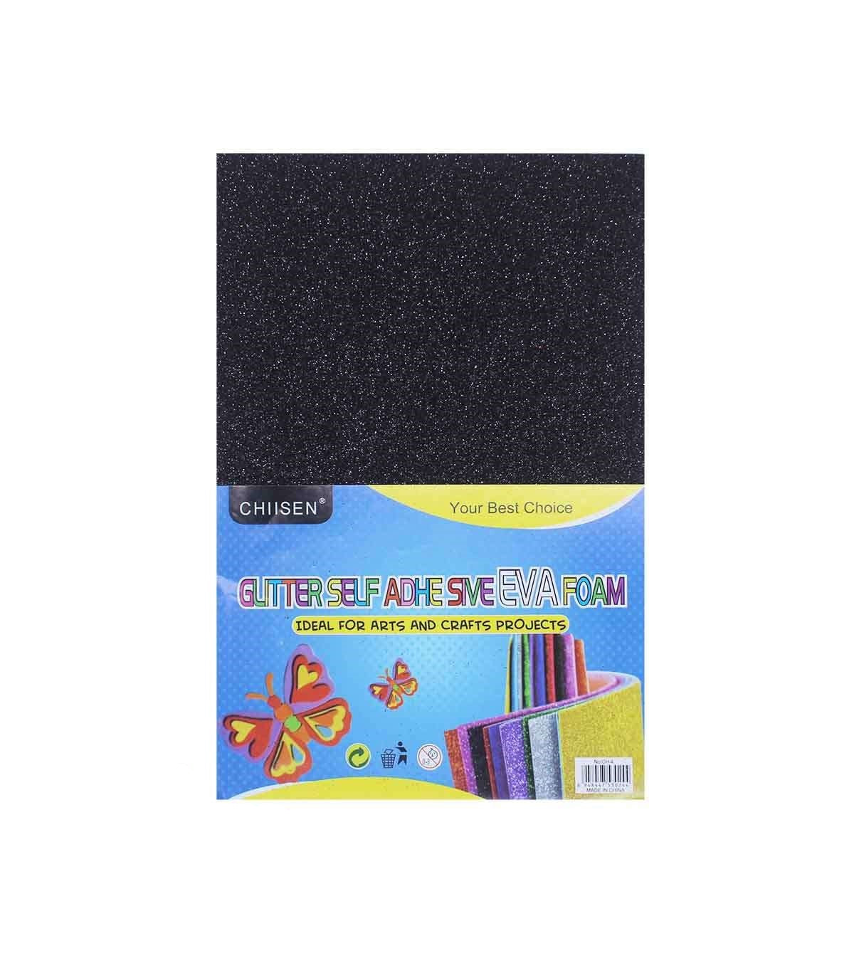 Glitter Foam Sheet Sticker A4