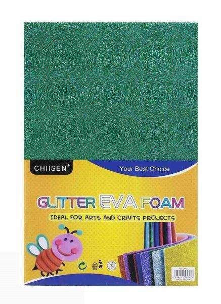 Glitter Foam Sheet Sticker A4