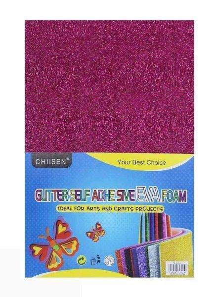 Glitter Foam Sheet Sticker A4