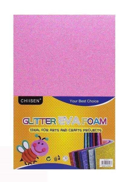 Glitter Foam Sheet Sticker A4