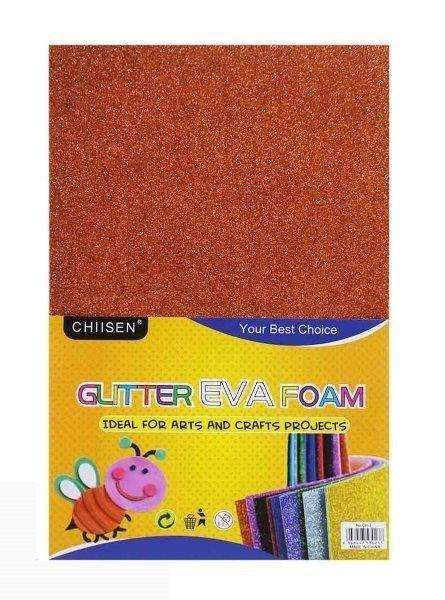 Glitter Foam Sheet Sticker A4
