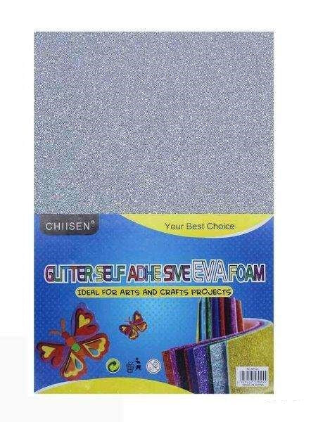 Glitter Foam Sheet Sticker A4