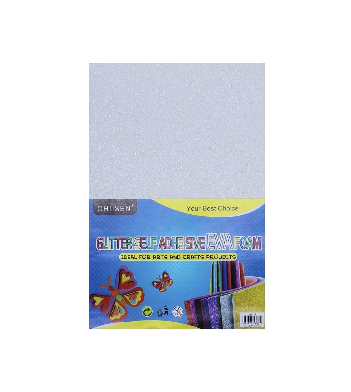 Glitter Foam Sheet Sticker A4