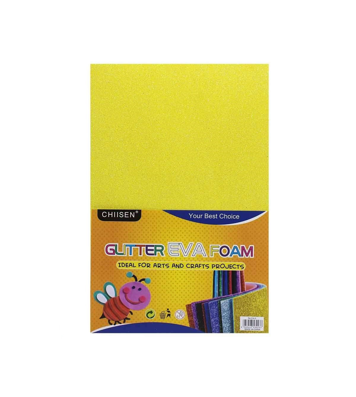 Glitter Foam Sheet Sticker A4