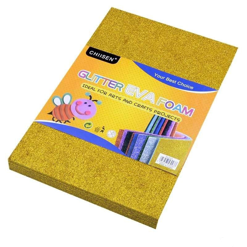 Glitter Foam Sheet Sticker A3