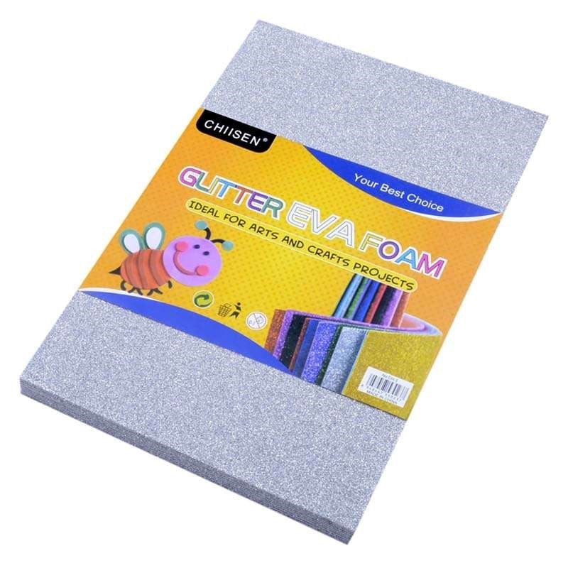 Glitter Foam Sheet Sticker A3