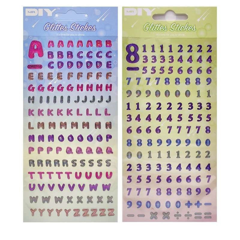 Shiny Glitter Sticker