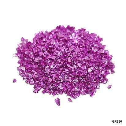 Glass Metallic Resin Stones