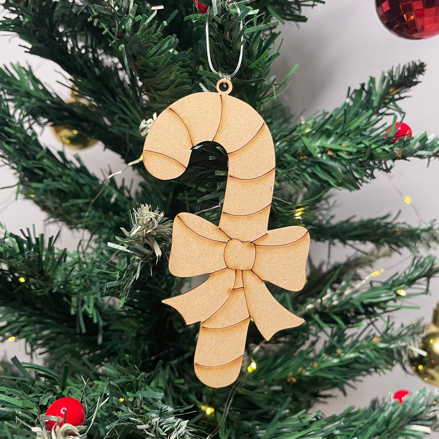 DIY Christmas Ornament - Candy Cane